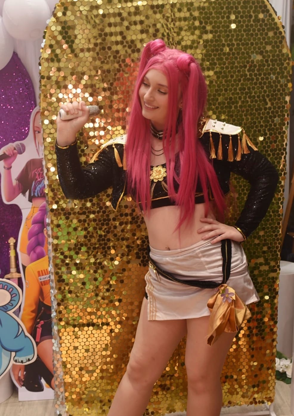 Jess in character